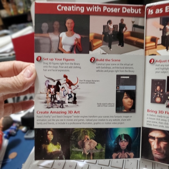 Poser Debut 3D Software L💙💙K - Picture 4 of 9